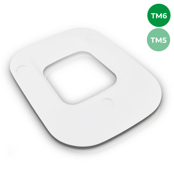 ThermoSlider® M | V3 | Alpine White | Premium-Gleitbrett für Thermomix TM6, TM5