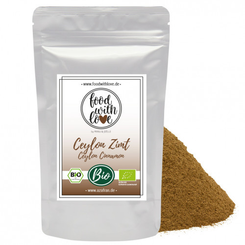 BIO-Ceylon-Zimtpulver (250g) by «food with love»