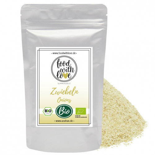 BIO Zwiebel Granulat (250g) by «food with love»